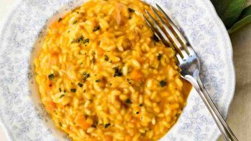 Risotto alla zucca