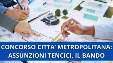 Nuova opportunità di lavoro con il Concorso alla città metropolitana, sono infatti disponibili nuove...