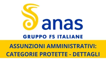 Anas sta reclutando in tutta Italia per posizioni amministrative, L'azienda offre assunzioni a...