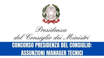 Presidenza Consiglio dei Ministri