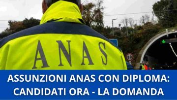 Assunzioni Anas