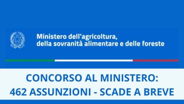 MINISTERO AGRICOLTURA