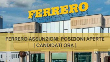 Ferrero Assunzioni