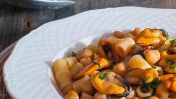 Pasta ceci e cozze