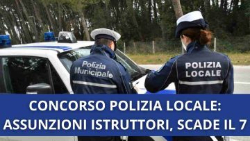 Concorso Polizia Locale