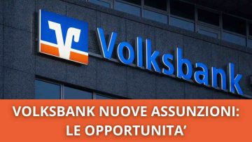 Volksbank assunzioni