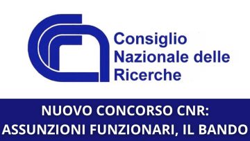 Concorso CNR