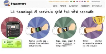 Il SEGOMETRO, nuova applicazione per iPhone ed Android da scaricare per i maschietti. Legate lo...