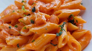 Penne al baffo