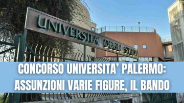 Concorso università Palermo