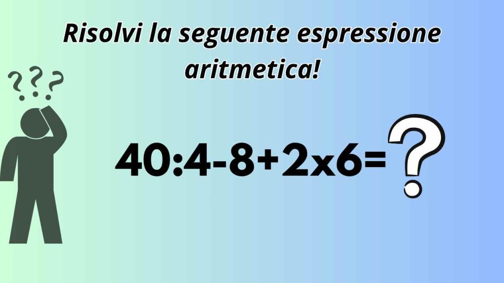 espressione aritmetica