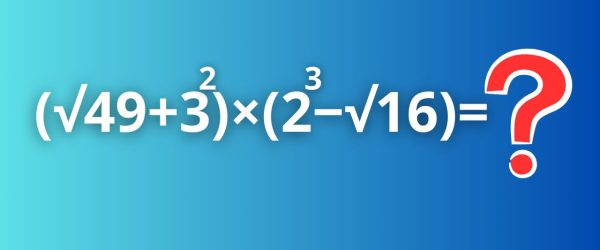 Risolvi l'esptessione matematica