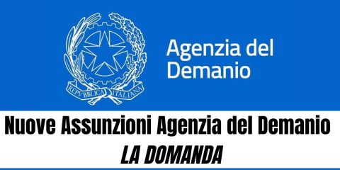 Assunzioni Agenzia Demanio