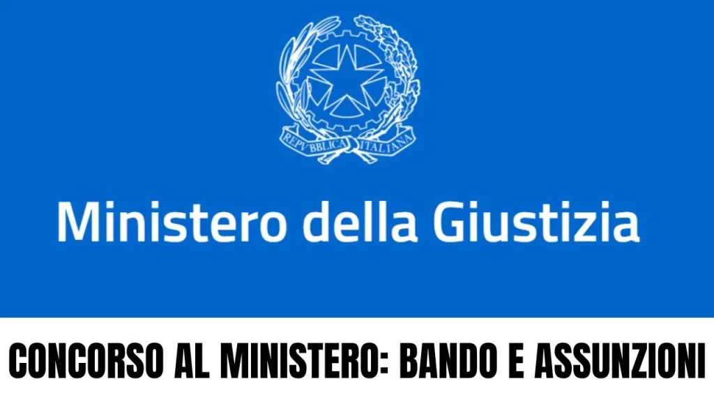 Concorso Ministero Giustizia