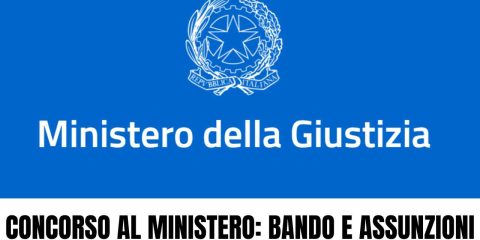 Concorso Ministero Giustizia