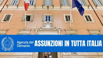 Assunzioni Agenzia Demanio