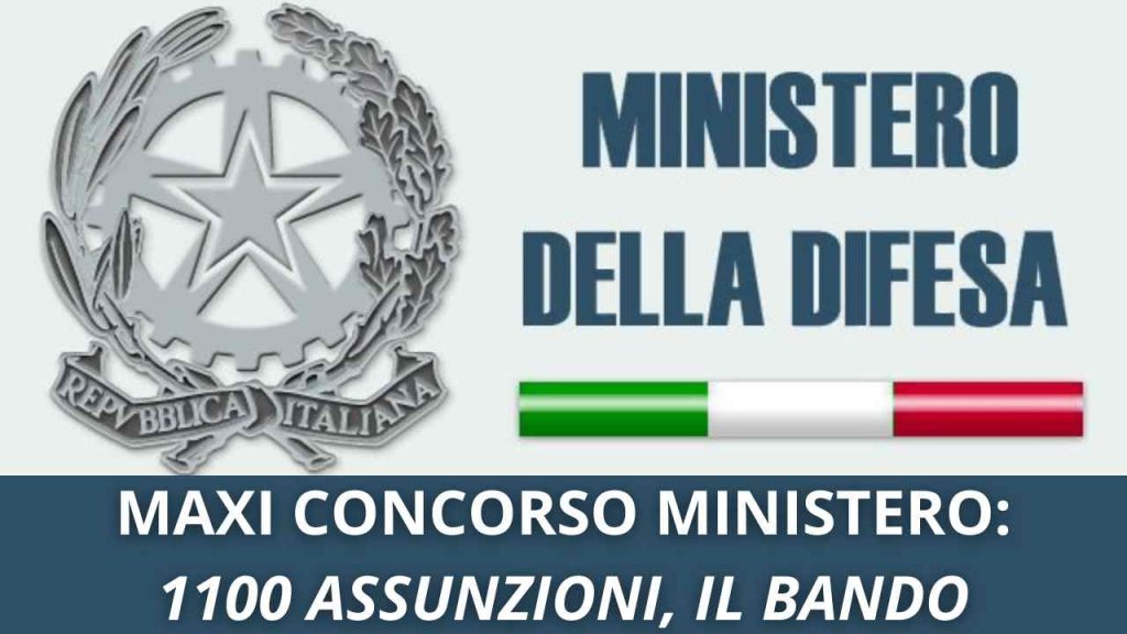 Concorso Ministero difesa