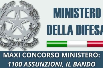 Concorso Ministero difesa