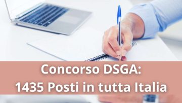 Concorso DSGA