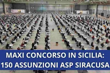 MAXI CONCORSO IN SICILIA