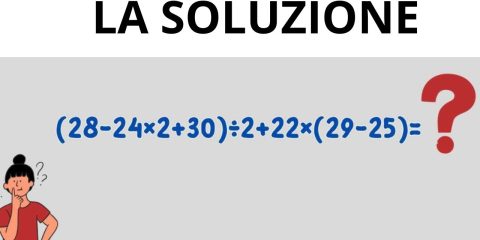 La soluzione