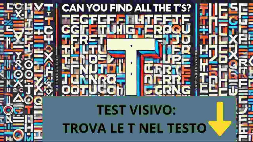 test visivo 