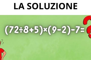 La soluzione