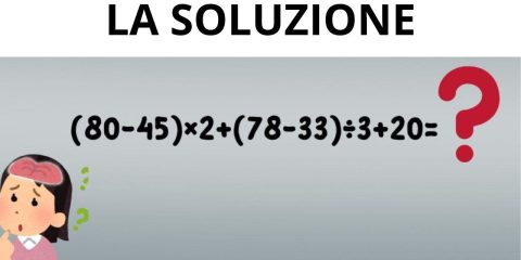 La soluzione