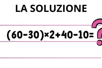 La soluzione