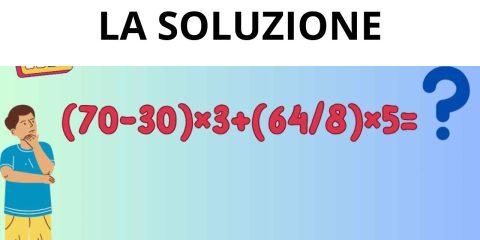 La soluzione