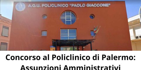 Concorso Policlinico Palermo