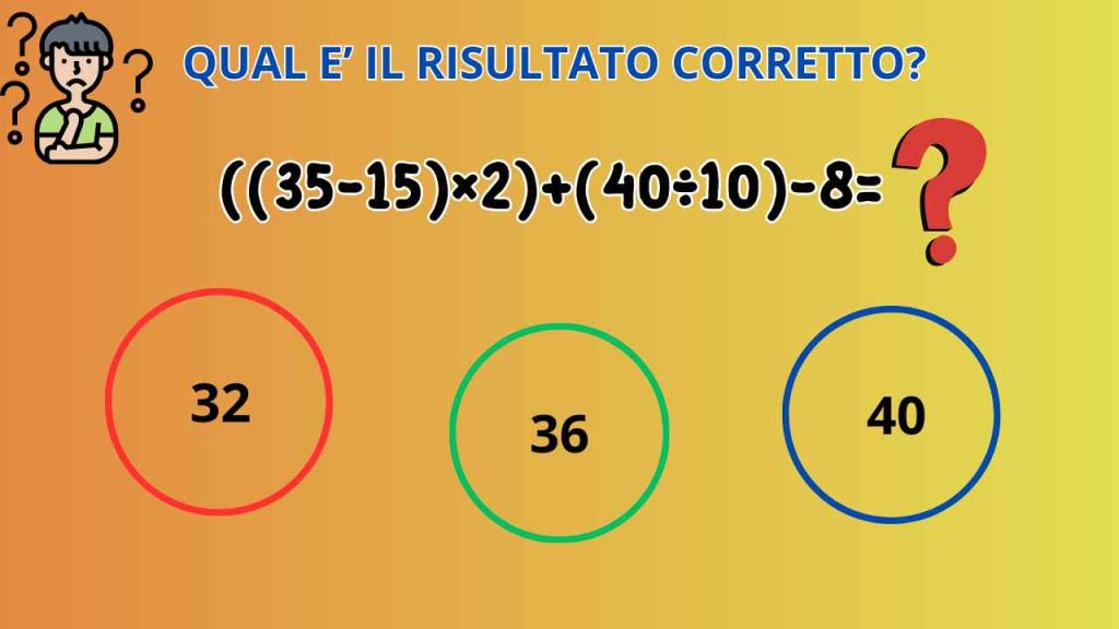 TEST MATEMATICO