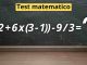 Test matematico