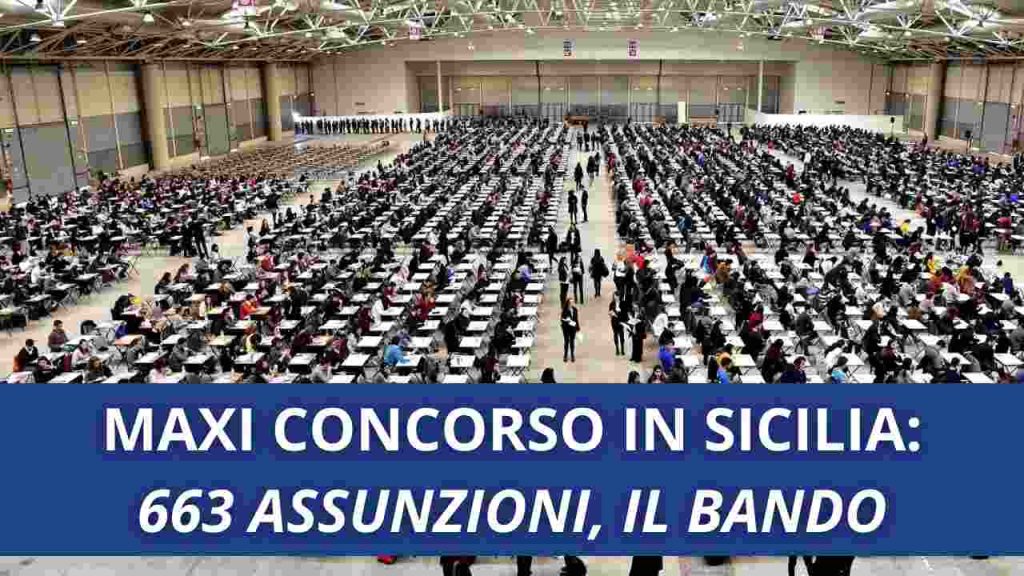 Maxi concorso Sicilia