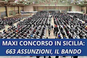 Maxi concorso Sicilia