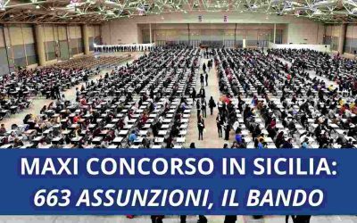 Maxi concorso Sicilia