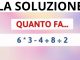 LA SOLUZIONE AL TEST