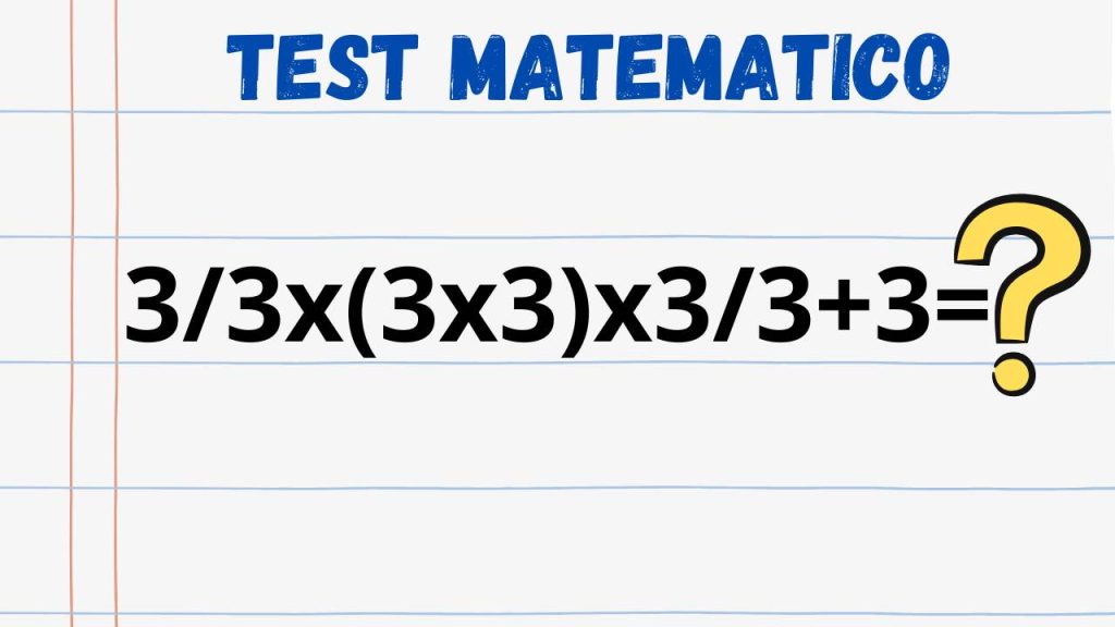 Sfida matematica