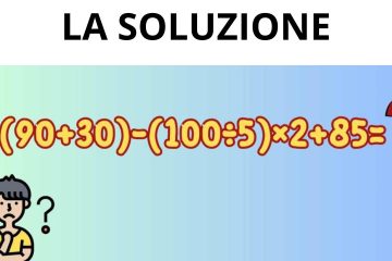 LA SOLUZIONE