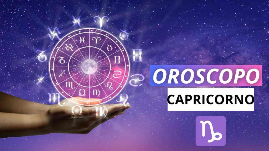 Oroscopo capricorno