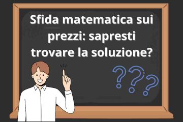 Indovinello sfida matematica