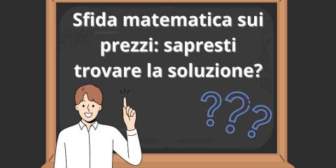 Indovinello sfida matematica