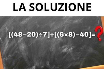 Soluzione test