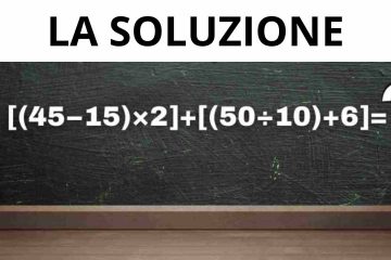 Soluzione test