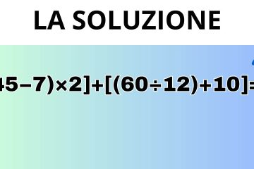 Soluzione test