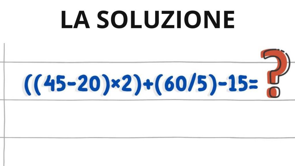 Soluzione test