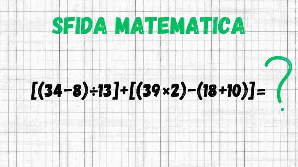 Sfida matematica