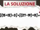 soluzione test matematico