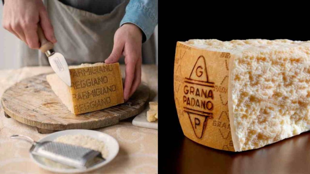 Parmigiano Reggiano Grana Padano 