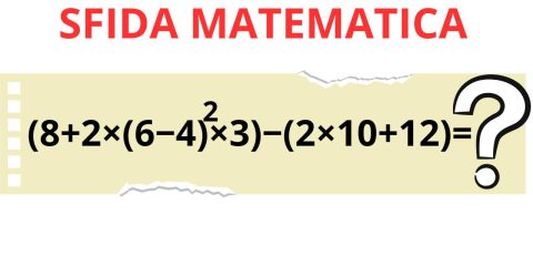 SFIDA MATEMATICA